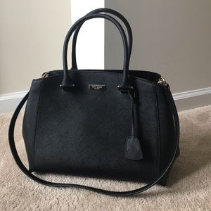 Kate Spade Large Black Crossbody Bag